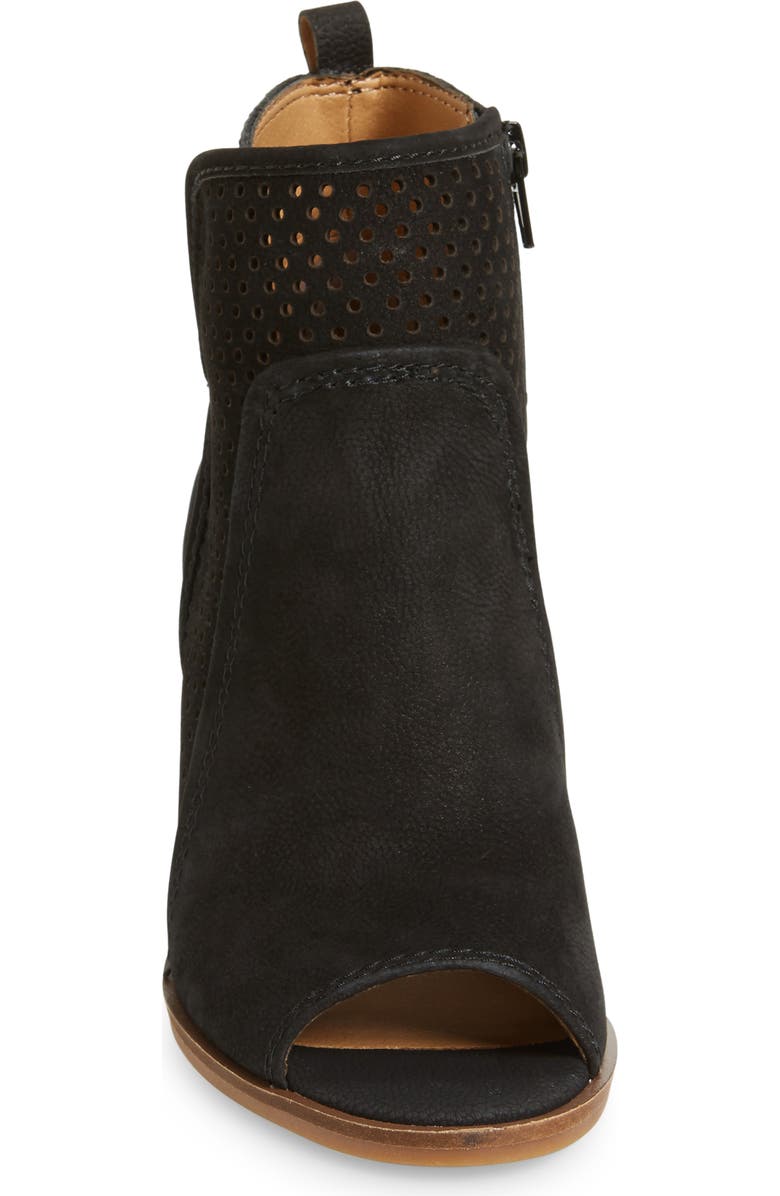 Lucky Brand Lakmeh Peep Toe Bootie, Alternate, color,