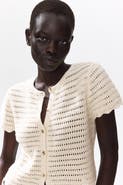 H&M Pointelle-knit Cardigan