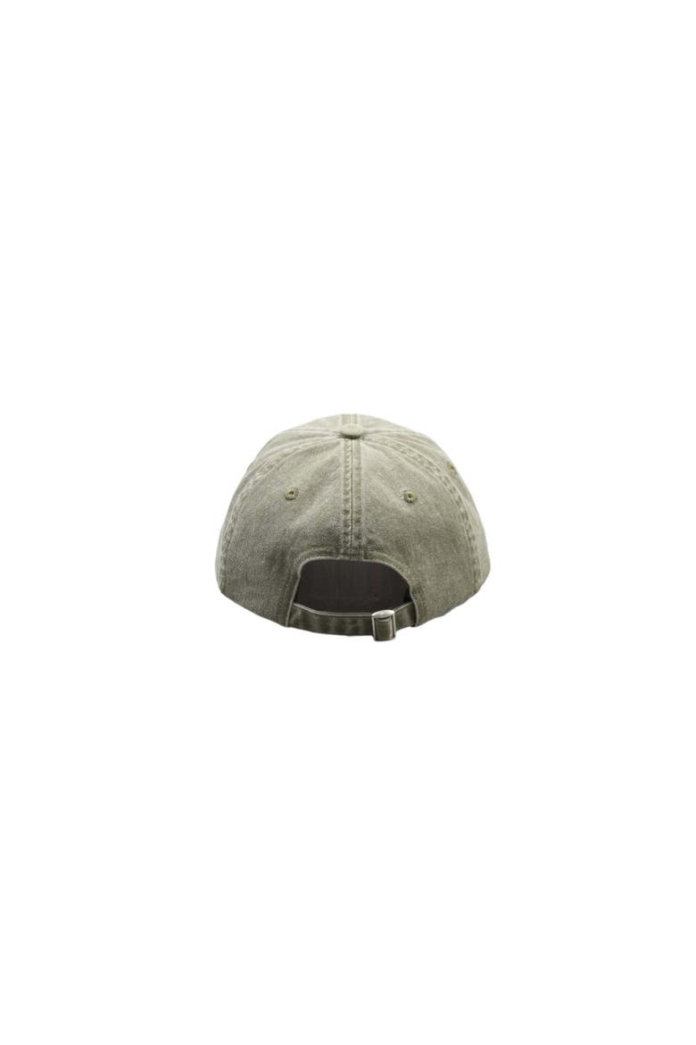 Distressed Baseball Hat, Alternate, color, Green