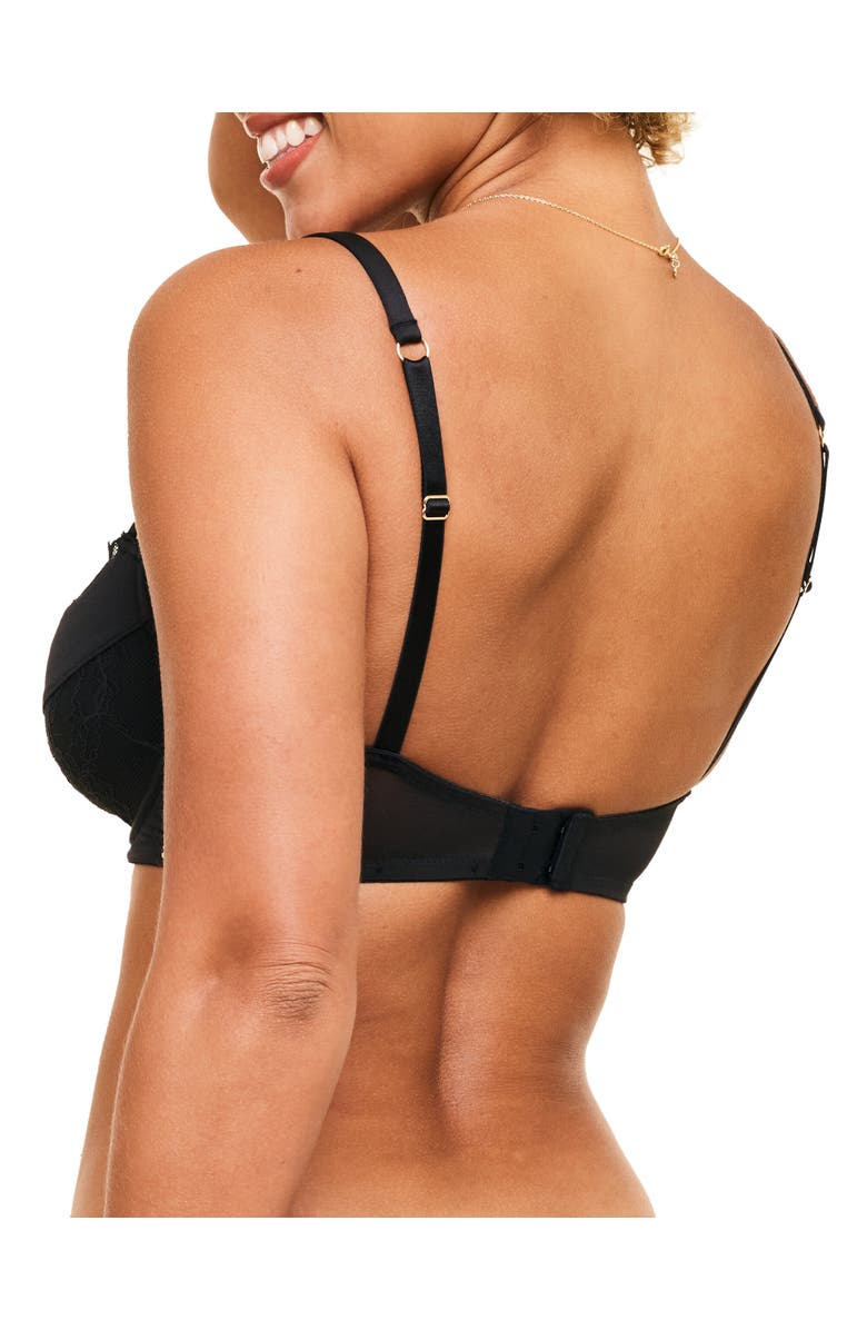 Adore Me Leigha Contour Balconette Bra, Alternate, color, Black