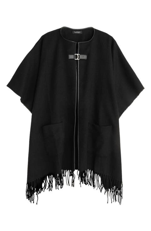 Equestrian Buckle Ruana