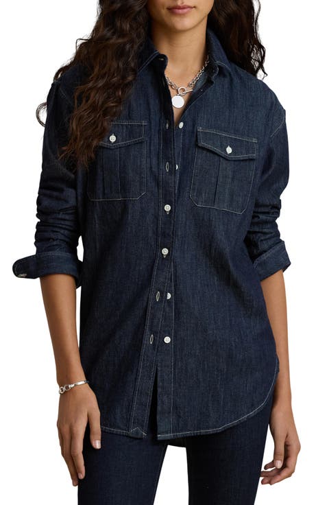 Durrell Cotton Button-Up Shirt