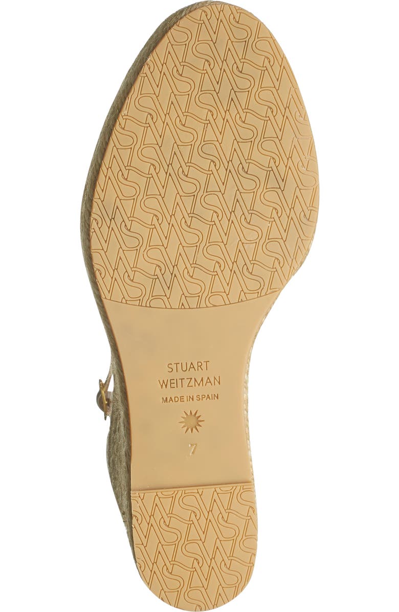 Stuart Weitzman Nudist Curve Espadrille Wedge Sandal, Alternate, color,
