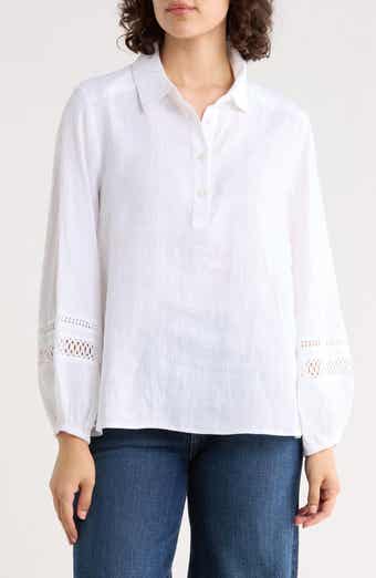 Tommy Bahama Coastalina Long Sleeve Linen Polo