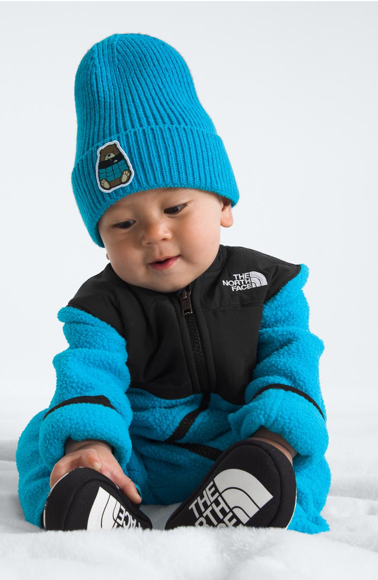 The North Face Baby Denali One Piece Snowsuit, Alternate, color, Meridian Blue
