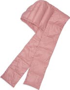 Moncler Quilted Down Hooded Scarf