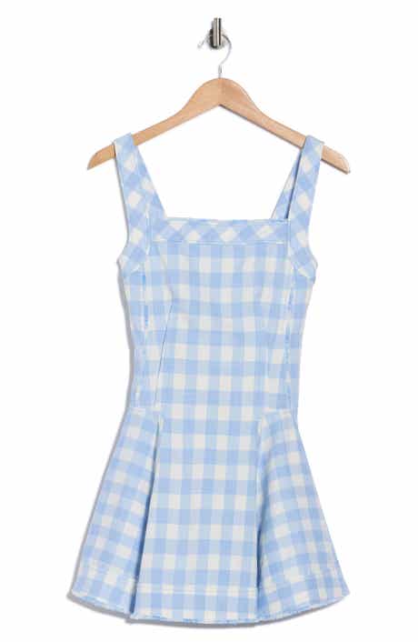 Simkhai Hannalie Sleeveless Gingham Minidress