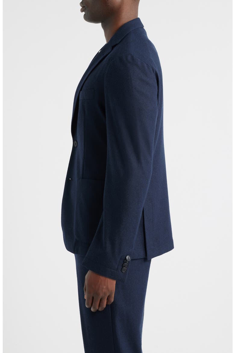 Hanry Slim Fit Textured Navy Sport Coat, Alternate, color, DARK BLUE