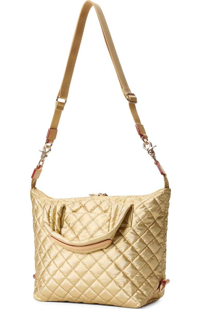 MZ Wallace Small Sutton Deluxe Quilted Nylon Crossbody Bag, Alternate, color,