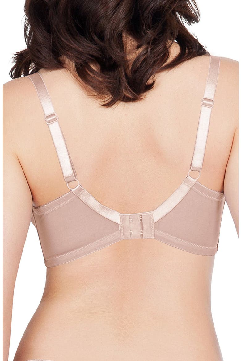 Plunge Underwire Molded Bra, Alternate, color, EUROPEAN NUDE