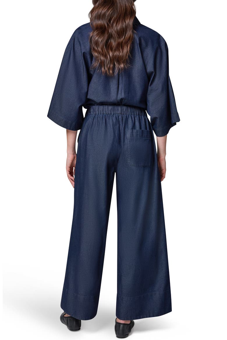 The Bali Drawstring Waist Denim Pants, Alternate, color, DUTCHESS