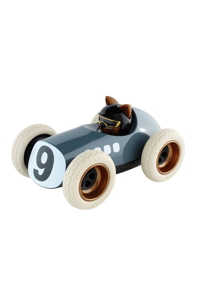 Playforever Egg Roadster Car, Main, color, Glossy Deep Jet Blue