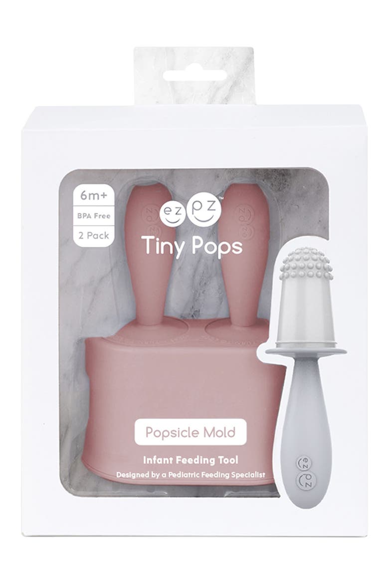 Tiny Pops Silicone Ice Pop Molds, Alternate, color, BLUSH