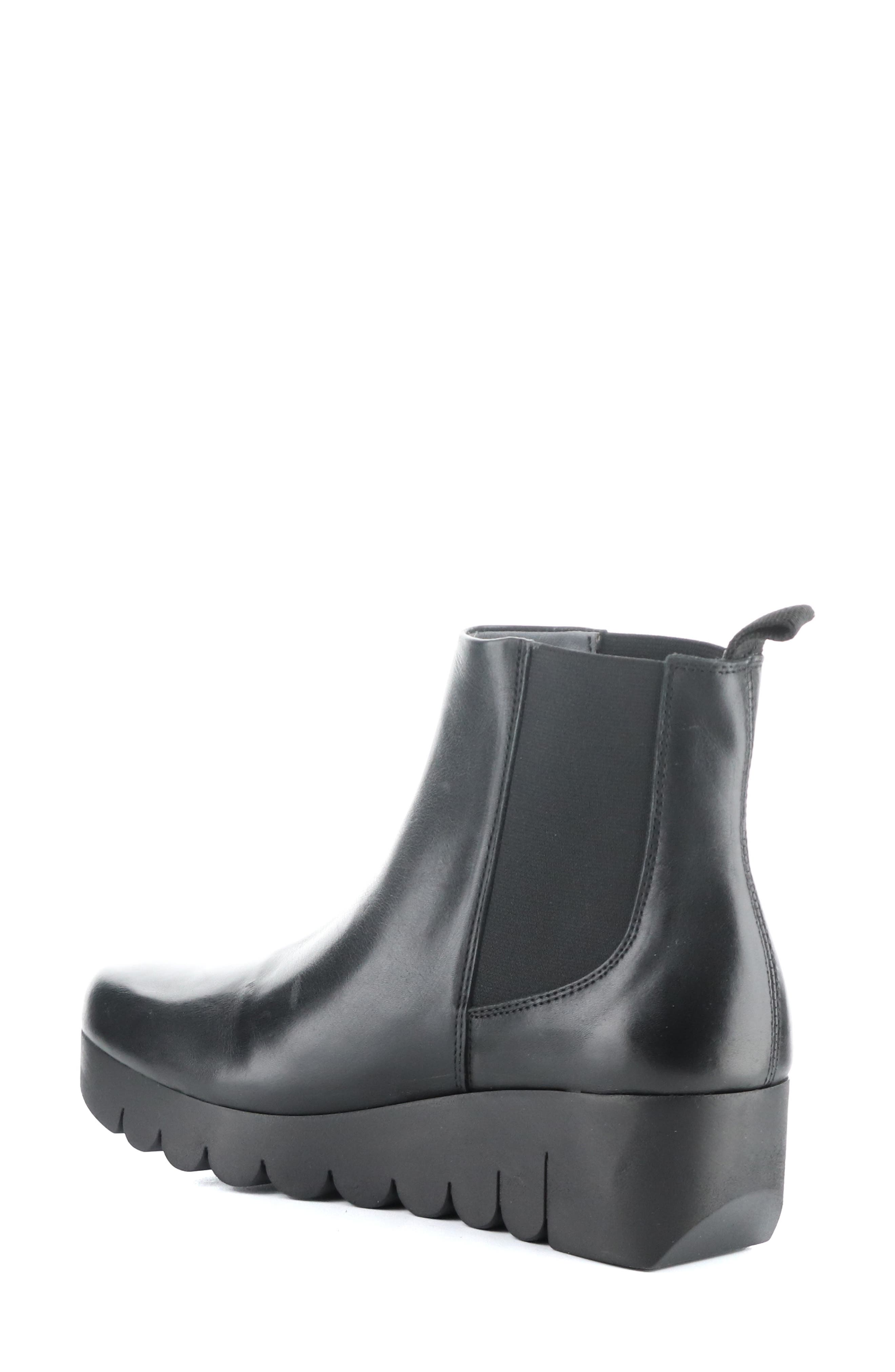 Fly London Vaze Chelsea Boot, Alternate, color, Black Burn