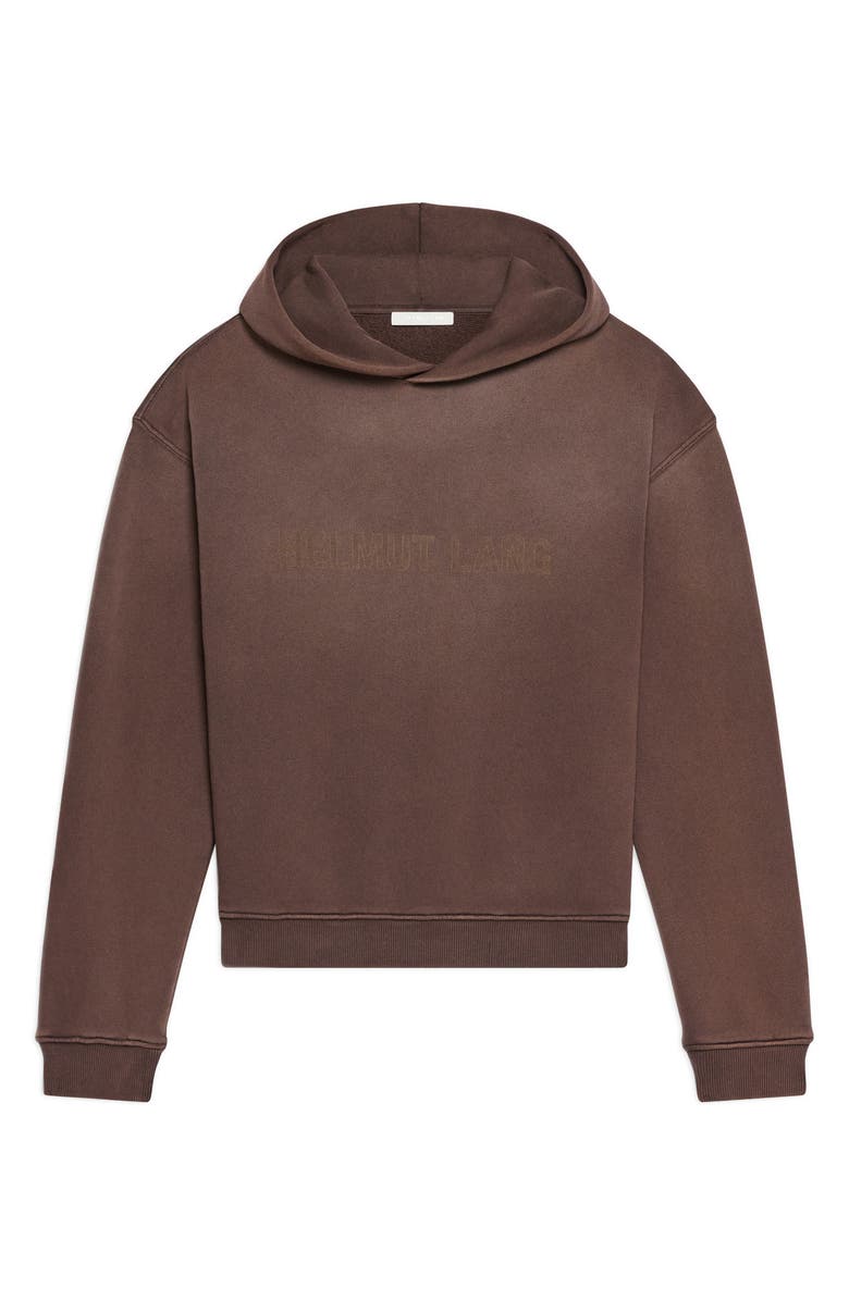 Helmut Lang Lazer Studio Hoodie, Alternate, color, Espresso - D1p