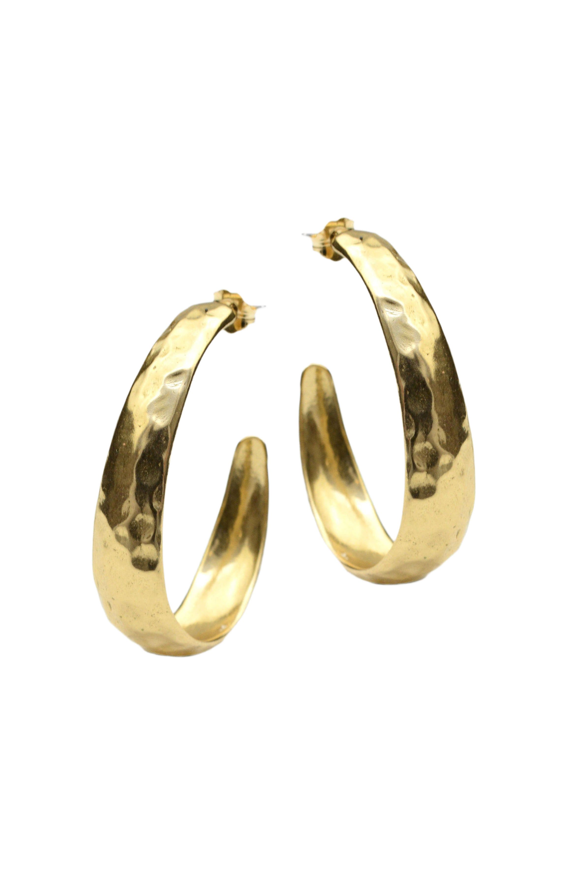 Collection 1304 Halo Bronze Earrings 