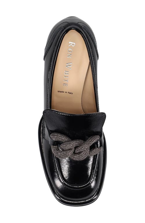 Ron White Myra Square Toe Loafer In Black