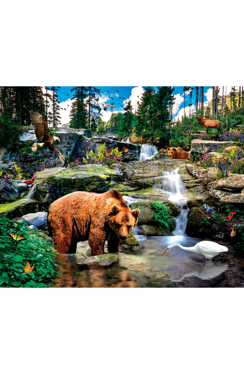 Sunsout Mountain Stream 1000 piece Jigsaw Puzzle for Adults, Alternate, color, Multicolor