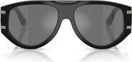 Dolce&Gabbana 56mm Pilot Sunglasses