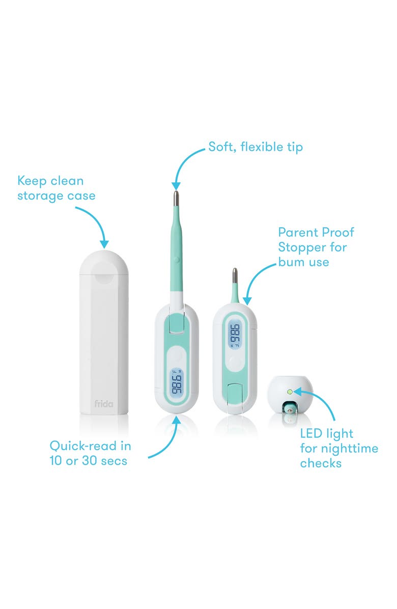 Fridababy 3-in-1 True Temp Thermometer, Alternate, color, White