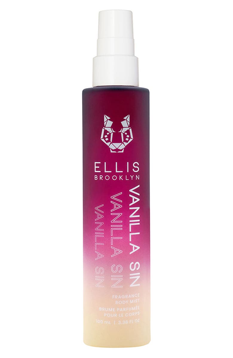 Ellis Brooklyn VANILLA SIN Hear & Body Fragrance Mist, Main, color, 