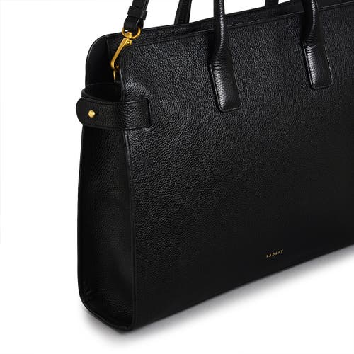 Radley London The Rathbone Large Laptop Satchel Bag In Black