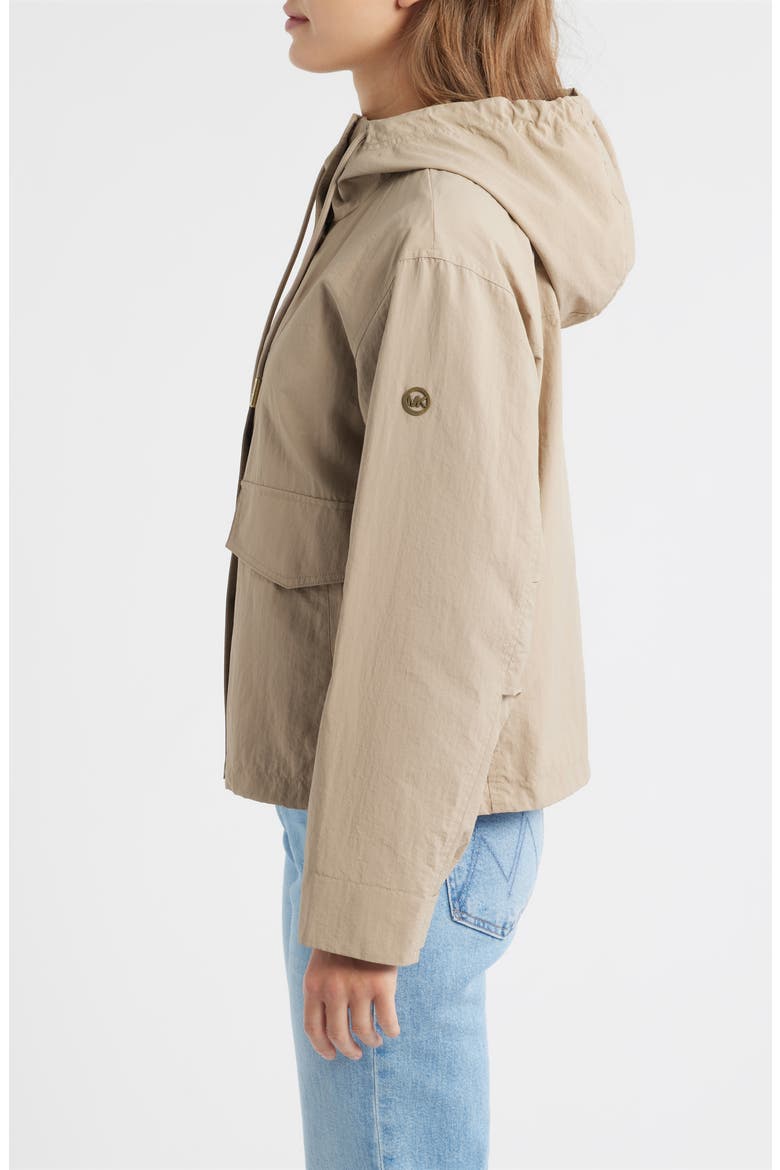 Hooded Anorak, Alternate, color, TAUPE