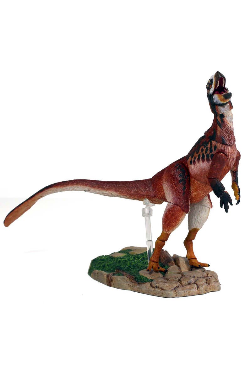 Eotyrannus Lengi 1/18th Scale Dinosaur Action Figure, Alternate, color, Multicolored