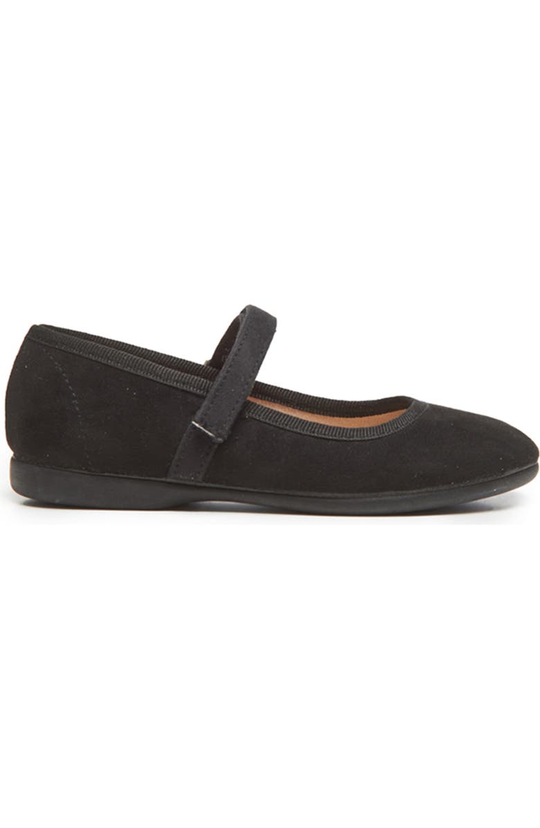 CHILDRENCHIC Suede Mary Jane, Main, color, Black