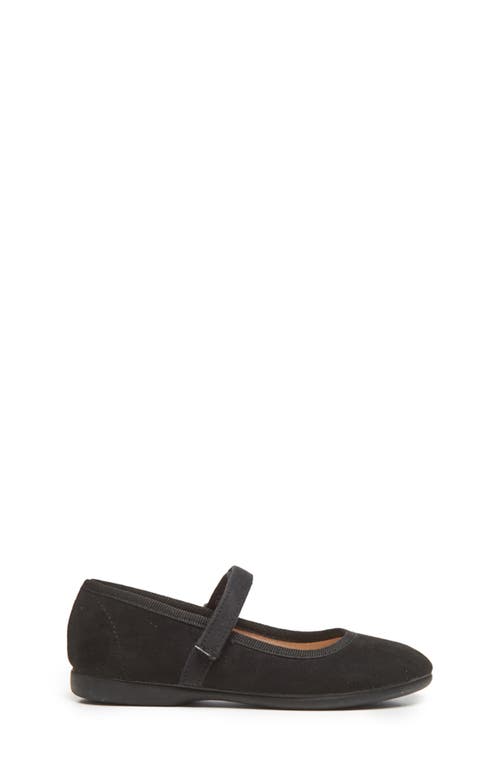 CHILDRENCHIC Suede Mary Jane in Black 