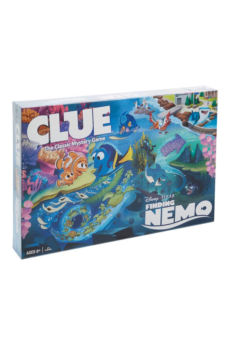 CLUE Board Game - Finding Nemo Edition, Main, color, BLUE MULTI