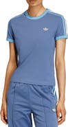 adidas Originals 3-Stripes Slim Fit T-Shirt