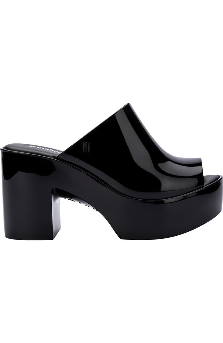 Melissa Hype Platform Mule, Alternate, color, Black