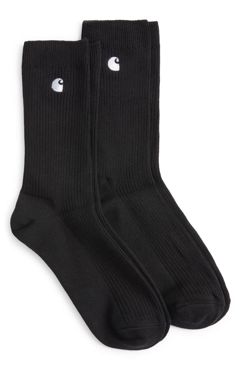 Carhartt Work In Progress Madison 2-Pack Crew Socks, Main, color,