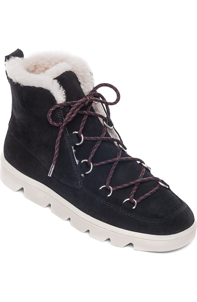 Bernardo Footwear Bernardo Dana Genuine Shearling Water Resistant Boot, Main, color,