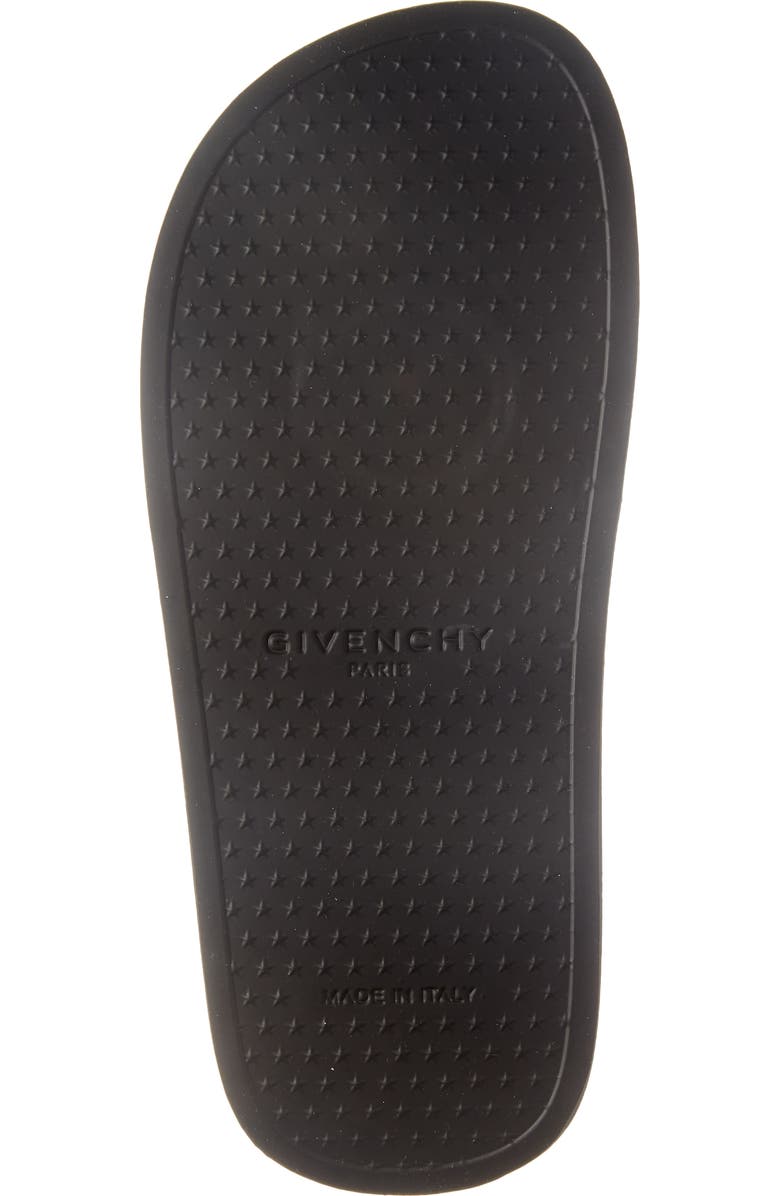 Givenchy Logo Slide Sandal, Alternate, color, Black