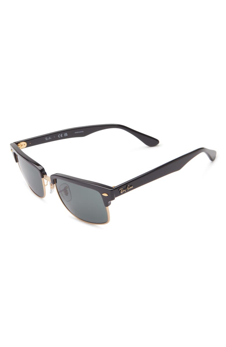 Ray-Ban 52mm Square Sunglasses, Alternate, color, Dark Green