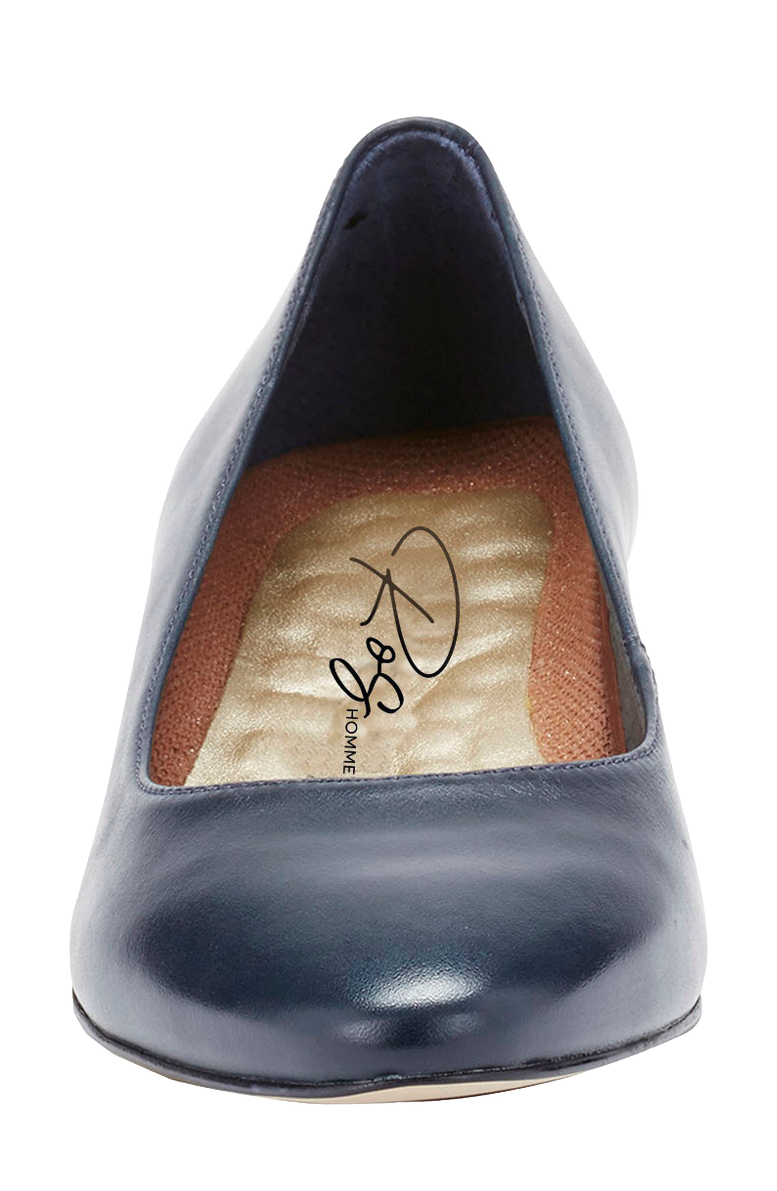 Heidi II Pump, Alternate, color, NAVY LEATHER