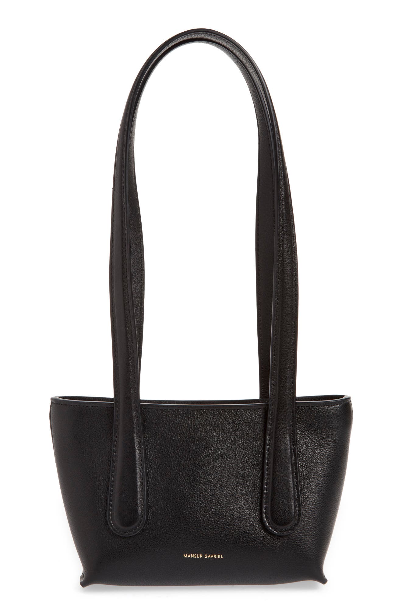 Mansur Gavriel Mini Giraffe Shoulder Tote, Main, color, 
