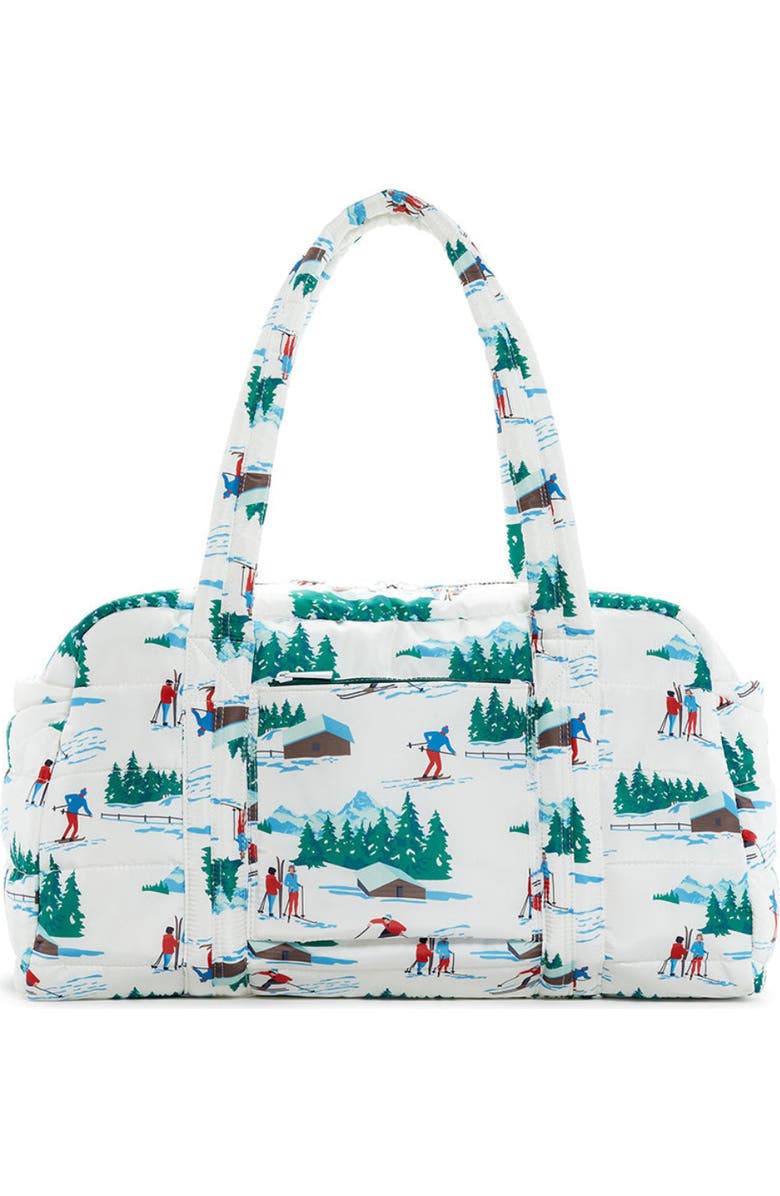 TRVL Design Ski Puffer Grande Duffel, Main, color, White