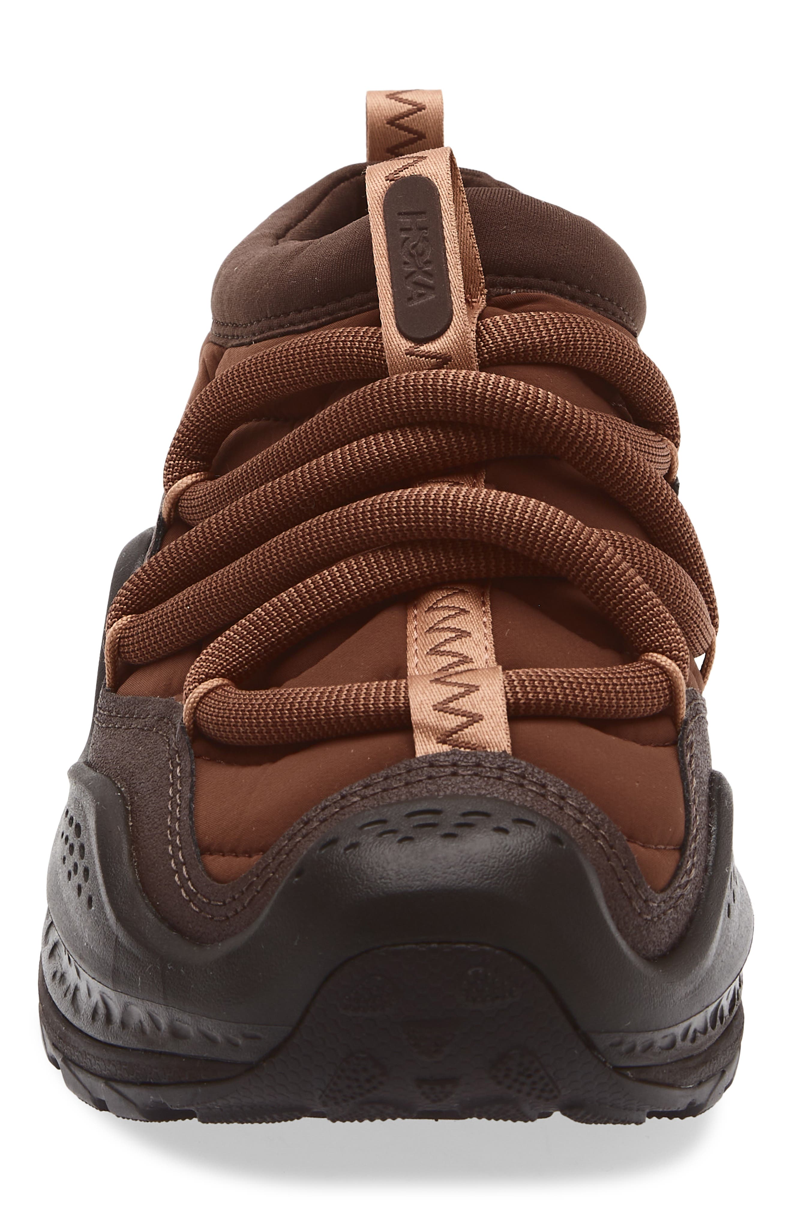 HOKA Ora Primo Slip-On Sneaker, Alternate, color, Mineral Brown / Cast Iron