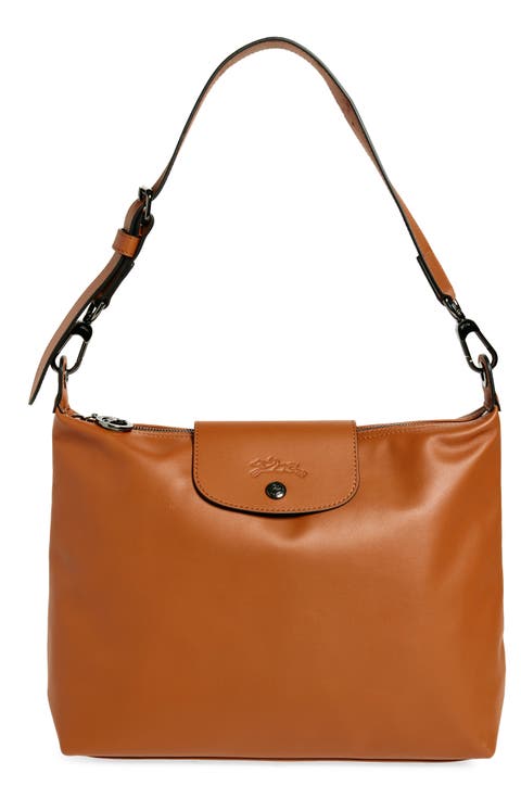 Medium Le Pliage Xtra Leather Hobo Bag