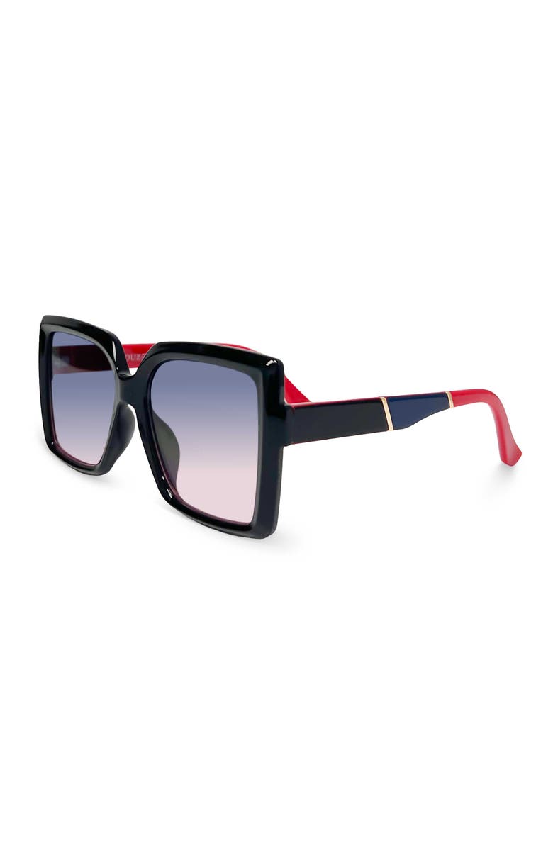 Youzey The Romy Sunglasses, Alternate, color, Black