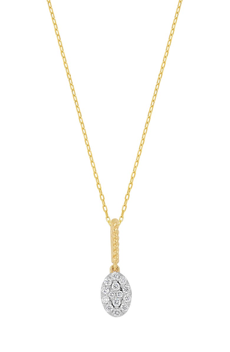 Bony Levy Mykonos Diamond Pendant Necklace - 0.1ct., Main, color, 18K Yellow Gold