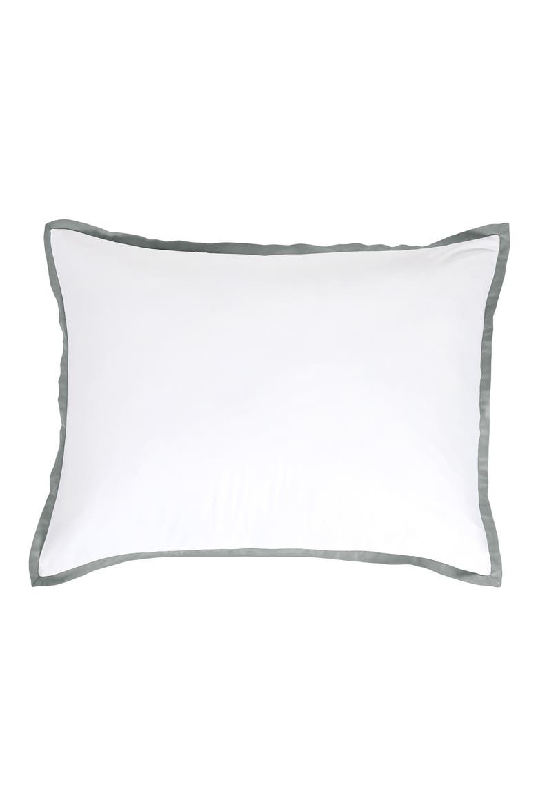 Langston Sateen Duvet Cover & Sham Set, Alternate, color, OCEAN