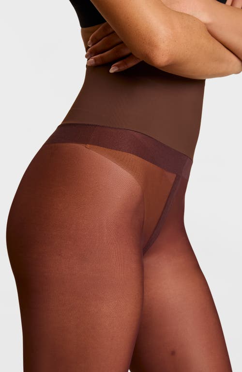 Commando Premium Sheer Tights In Brown