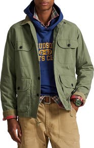 Polo Ralph Lauren Cotton Canvas Shirt Jacket