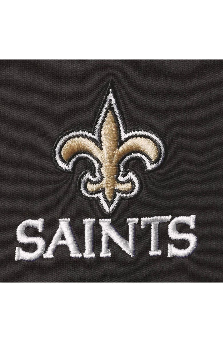 DUNBROOKE Men's Dunbrooke Black New Orleans Saints Sonoma Softshell Full-Zip Jacket, Alternate, color, Black