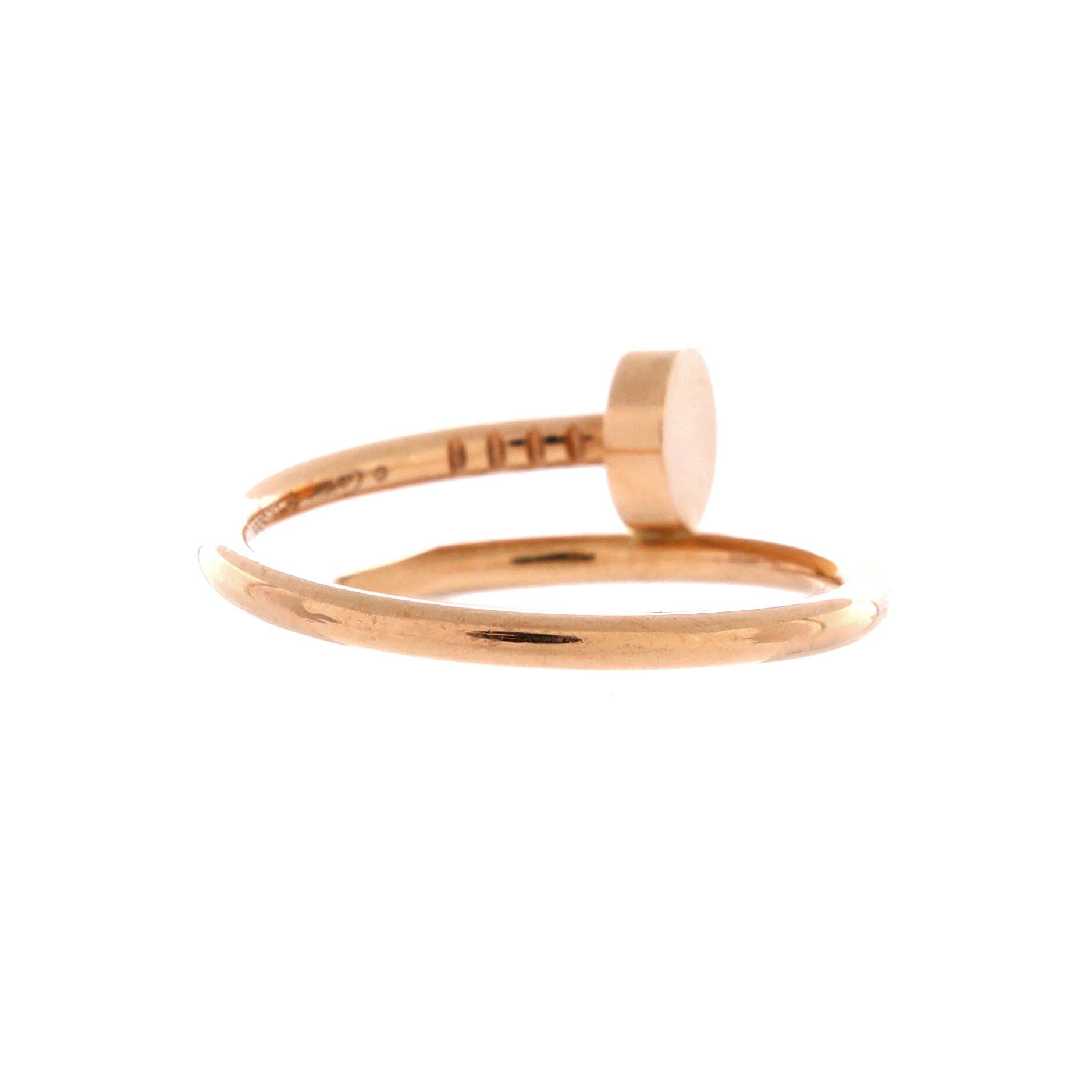 Juste un Clou Ring 18K Rose Gold Small, Alternate, color, Metallic Gold