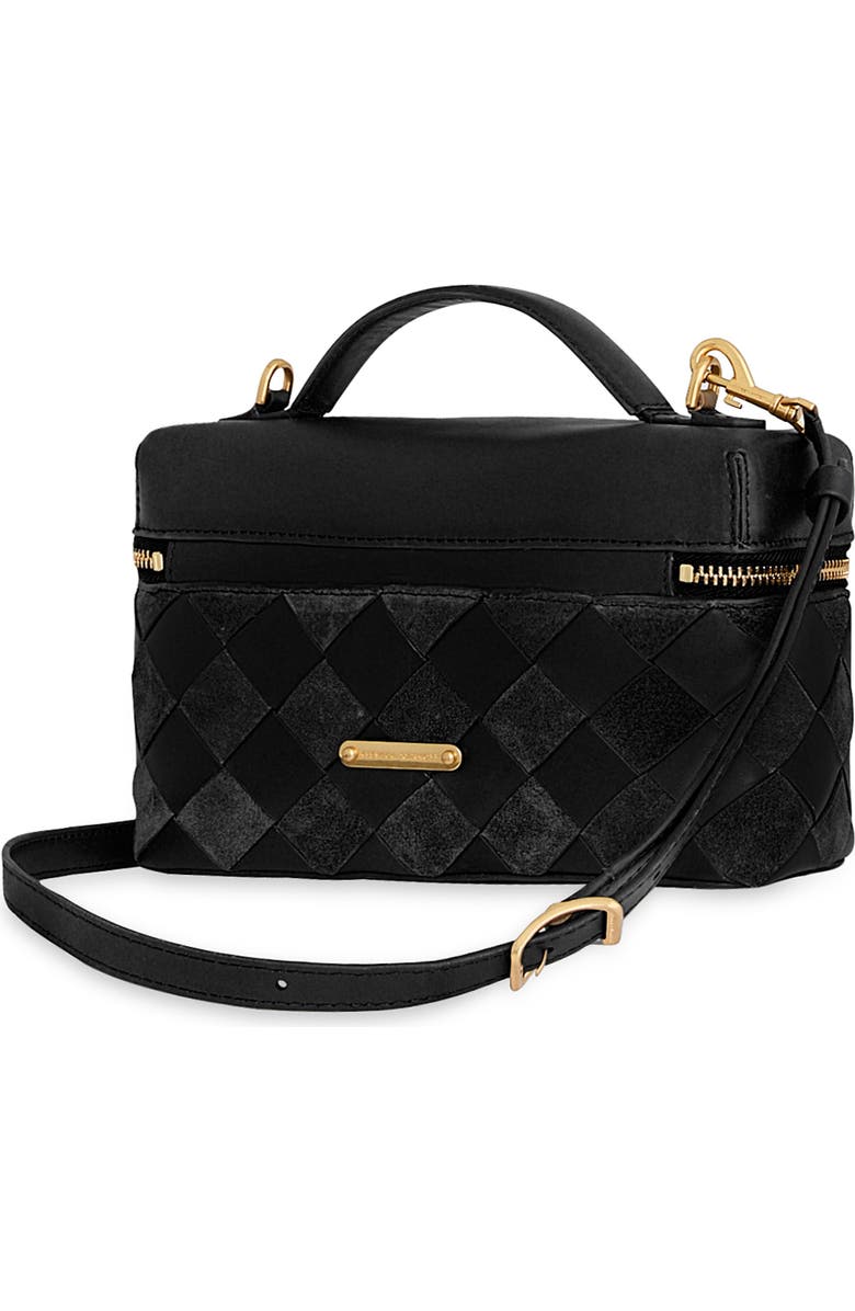 Rebecca Minkoff Frankie Leather Train Case, Alternate, color,